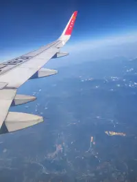 天高任鳥飛，浮云直上看向地面，地面上的我們如此渺小，小小的縮影如同我們的生活
