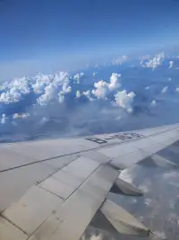 天高任鳥飛，浮云直上看向地面，地面上的我們如此渺小，小小的縮影如同我們的生活