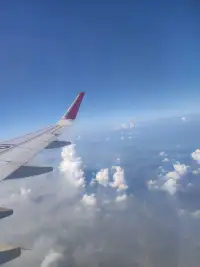 天高任鳥飛，浮云直上看向地面，地面上的我們如此渺小，小小的縮影如同我們的生活