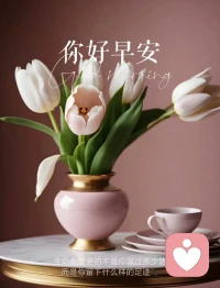 一点改变，好过一成不变。平凡的日子也要过出不平凡的精彩🌈早安～配图