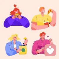 關于“吃”的四個真相 

1. 和獨自用餐相比，當我們與他人一同進食時，往往會吃得更多。
2. 即使肚子已經“飽了”，我們可能還會繼續吃，直到真的吃撐，這往往是因為我們沒有及時問自己“我真的吃飽了嗎？”。
3. 缺乏睡眠會讓我們的食欲增加，因此擁有良好的睡眠對于控制體重非常重要 。
4. 健康食品當然是好的選擇，但是過量食用也是不可取的哦 。配圖