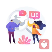 ）這些小妙招幫你辨別ta是否在說謊：

- 對于一些顯而易見的問題，如果對方表現(xiàn)得猶豫不決，或者言語和肢體語言不一致，比如嘴里說著“是”，頭卻在搖。
- 回答問題前頻繁清喉嚨，似乎在掩飾什么 。
- 不斷地玩弄衣物或整理自己的裝扮。
- 講話時(shí)減少使用第一人稱，“我”字出現(xiàn)得少了，同時(shí)出現(xiàn)更多負(fù)面情緒詞匯，并且句子中連接詞用得也少了，好像在避免直接表達(dá)自己的立場。配圖