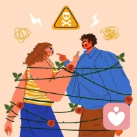 夫妻間的冷戰(zhàn)，如同兩個(gè)溺水的人在一起，誰也救不了誰。配圖