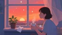 清晨的豆浆油条，傍晚的落日熔金🌇，地铁里陌生人递来的纸巾，加班时同事留的热咖啡☕。那些被我们忽略的褶皱里，藏着生活偷偷塞的糖。
 
不必追光，我们本身就是发光体✨。接纳每个平凡的瞬间，像收纳散落的星辰🌟，终会拼凑出属于自己的银河。