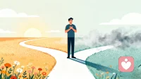 心是自己的心里，怎么想就怎么去做，不要被欲望牽著鼻子，只有這樣才能擁有屬于自己的幸福，沒有人能預見未來的事，會怎么樣？下一秒會發生什么？沒有人能預知你的選擇是對還是錯？下一個路口，我們還是在拐彎處，所以當兩難擺在眼前，就認真地問問自己，哪一個是我所想要的？一旦做出了選擇，就不必瞻前顧后。外人的非議，世俗的道德，沒有資格來評斷你的人生。所謂對與錯，幸福與痛苦，都只是你一個人的感受。所以，不管是選擇生活，承認現實的力量，選擇隱忍，等待承諾的實現，還是選擇起點，迎接新的際遇，這都是你自己的選擇，你認真的選擇，因為只有你自己才能對一生負責。配圖