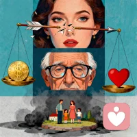 上帝创造了万物，对谁都是公平的，上帝不会因为你是富人而少给，也不会因为你是穷人而多给，上帝给了你财富，也许会收回你的幸福，上帝给了你容貌，也许会让你爱情受挫，上帝给了你智慧，也许会让你相貌平平，上帝给了你幸福家庭，也许会让你事业无成。