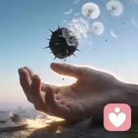 当不幸降临，你抓住它不放，它将把你摧残的支离破碎，心神俱疲，但是你也可以放手让它摔落在地，不伤你丝毫，抓住，还是放手全在你的选择。