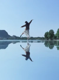 天空之鏡～～配圖