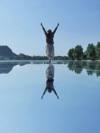天空之鏡～～配圖