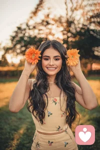 縱然傷心，也不要愁眉不展，因為你不知是誰會愛上你的笑容。配圖