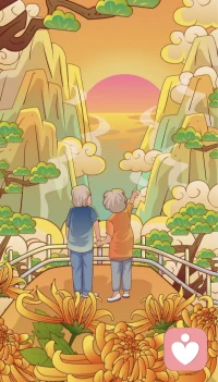 年年逢重陽，歲歲皆平安。
歲月帶不走的溫柔，
是親人年年月月的守候。

愛別等，孝別遲，
九九重陽，歲歲無恙。[愛心][愛心]配圖