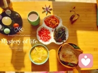 感恩老媽的愛(ài)心投喂——源源不斷。清晨爸爸送來(lái)的媽媽做的早餐餐，當(dāng)下我家非常和諧，彼此支撐信任。我妹妹婚姻很幸福，懷孕了。我也自立門(mén)戶，創(chuàng)業(yè)做的不錯(cuò)！雖然我家沒(méi)多少錢(qián)，但是也豐衣足食，什么都不缺。生活質(zhì)量不錯(cuò)。媽媽溫柔賢惠，爸爸忠厚善良，爸媽健康——三十多歲的姑娘依然可以活的充滿鏈接力量呀如同與天父地母永恒的聯(lián)結(jié)[愛(ài)心][愛(ài)心][玫瑰]配圖