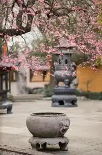 俏也不爭春，只把春來報。
待到山花爛漫時，她在叢中笑。配圖