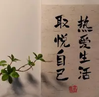 處之泰然、得之淡然，失之坦然，爭其必然，順其自然！配圖