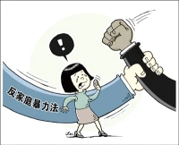 中華人民共和國反家庭暴力法

第一條  為了預防和制止家庭暴力，保護家庭成員的合法權益，維護平等、和睦、文明的家庭關系，促進家庭和諧、社會穩定，制定本法。

第二條  本法所稱家庭暴力，是指家庭成員之間以毆打、捆綁、殘害、限制人身自由以及經常性謾罵、恐嚇等方式實施的身體、精神等侵害行為。

第三條  家庭成員之間應當互相幫助，互相關愛，和睦相處，履行家庭義務。

反家庭暴力是國家、社會和每個家庭的共同責任。

國家禁止任何形式的家庭暴力。

第四條  縣級以上人民政府負責婦女兒童工作的機構，負責組織、協調、指導、督促有關部門做好反家庭暴力工作。

縣級以上人民政府有關部門、司法機關、人民團體、社會組織、居民委員會、村民委員會、企業事業單位，應當依照本法和有關法律規定，做好反家庭暴力工作。

各級人民政府應當對反家庭暴力工作給予必要的經費保障。

第五條  反家庭暴力工作遵循預防為主，教育、矯治與懲處相結合原則。

反家庭暴力工作應當尊重受害人真實意愿，保護當事人隱私。

未成年人、老年人、殘疾人、孕期和哺乳期的婦女、重病患者遭受家庭暴力的，應當給予特殊保護。配圖