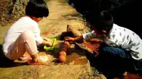 還記得那個蹲在地上打彈珠的你嗎？還有玩泥巴的小女孩？在這時光一去不復返里……更多的是對人的不舍，思念，牽掛，無奈的是物是人非的秋涼配圖