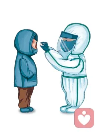 早上好！核酸了吗？人多吗？配图