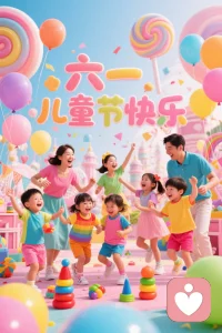 小朋友们、大朋友们，六一儿童节快乐。