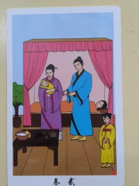 在網(wǎng)上看到這樣一段話，讀起來讓人淚崩
父無能，兒受罪，兒無財(cái)，父低頭，要么你能吃苦，要么你的孩子吃苦，要么你父母還在為你吃苦，三代人，總有一代人要努力，三十年前看父敬子，三十年后看子敬父，如果父母依舊辛苦，那我們的長大還有什么意義呢？配圖