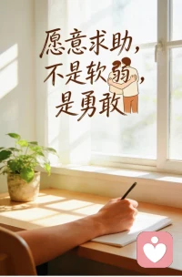 人生本就是一场独自前行的修行。

一路跌撞、迷茫、困顿，在起起伏伏里慢慢成长，也在自愈中慢慢和解。
 
很多时候我们总习惯硬扛，觉得心事只能自己消化，困境只能独自跨过。可其实不必逼自己时刻强大。

人都会有情绪堵在心口、找不到出路的时刻，找不到方向、陷入自我内耗的时候，寻求外力从来不是软弱。
 
可以找一位值得信任的人好好倾诉，也可以来到这里，和专业的倾听者慢慢梳理内心。

不必独自消化所有委屈与迷茫，有人接住你的情绪，客观帮你拆解困惑，也是治愈自己很好的方式。
 
成长是自我救赎，愿意求助，是和自己温柔相处的开始❤️配图