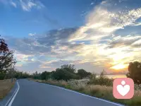 夕陽也很美配圖