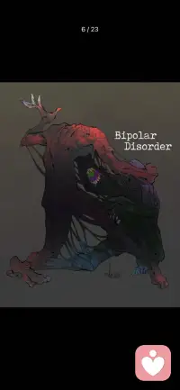 韓國畫師Sillvi曾在Instgram發(fā)表了插畫，假如心理疾病象怪獸（Ifmentalillnesseswerecreatures）形象地詮釋了抑郁癥、焦慮癥、雙相情感障礙病患者的痛苦，健康的人群請善待你身邊這些人吧！配圖