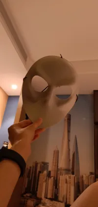 每個人在這個社會中謀生都難免帶上不同的面具，面對不同的人，應付各種不同的情境……但重要的是，面對自己時能摘下面具，真真實實的面對自己，知道自己是怎麼回事，為什麼做出不同的舉動，是為了些什麼……不擰巴，身心合一，知易行難。共同努力……配圖