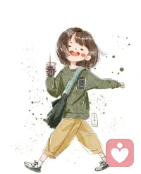 光陰將曾經的苦澀化為日后的笑談，歲月也終回撫平青春的躁動。人生路上，皆是風景，一切順其自然，不必太在意完美，開心就好，愿你好運連連！配圖