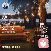 晚安啦！養成早睡早起的習慣！配圖