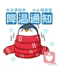 這兩天氣溫突然下降十幾度，在家還不怎么冷，下午出門(mén)排隊(duì)做核酸，是真的冷啊！好幾個(gè)人居然穿上棉襖了！親愛(ài)的們！你們那里降溫了嗎？配圖