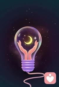 “被人理解真的是很奇妙的事情，是那種，你以為只有你自己蜷縮在看不見光的地方，而他提著燈來找你時對你說：我可以坐在你旁邊嗎？”配圖