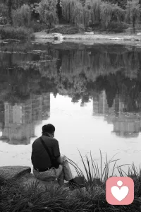 總有些心事無法表達。配圖