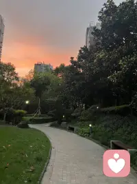 早起真的好舒服，感覺整個世界都是自己的。配圖