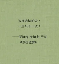 人生是用来体验的，不是用来演绎完美的。我慢慢能接受自己身上那些灰暗的部分，原谅自己的迟钝和平庸，允许自己出错，允许自己偶尔断电，带着缺憾拼命绽放，这是与自己达成和解的唯一方法。我们很难做好每一件事，让人生不留遗憾，尽力就好，允许所有的事与愿违。
