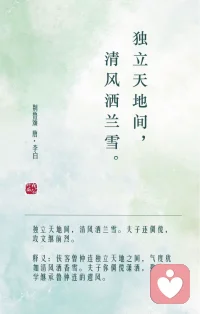 摩娑素月，人世俯仰已千年。有客骖鸾并凤，云遇青山赤壁，相约上高寒。酌酒援北斗，我亦虱其间。配图