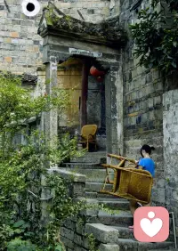 我的安全島之一是老宅。至今還記得那種下雨天有點潮濕發霉的味道。你的心靈安全島是哪里呢？配圖