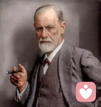 我喜歡佛洛依德！我欣賞他的大智、高傲甚至自負。
但關于夢的解析，我持保留態度。如果來訪者知道夢的意義，為什么需要我們詮釋呢？在咨詢師的陪伴下，通過重回夢境積極想象、意象對話和情緒聚焦的方式體悟夢不是更好嗎？希望老爺子不會生氣…配圖