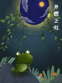 井底之蛙理論：青蛙長期困于井底，一直對著井壁井水和青苔。它孤單、憂愁、抑郁甚想到自殺（不好意思青蛙不會想自殺，人才會哈哈）。 所以許多求助者或心理患者就像井底之蛙，長期固封于己煩惱當中無法自拔，不去探索外面的世界有多美麗，人生有多精彩。配圖