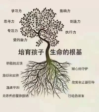 “教是為了不教”
成長就是一次一次的放手。
不要站在孩子的對立面，要和孩子肩并肩站在一起。配圖