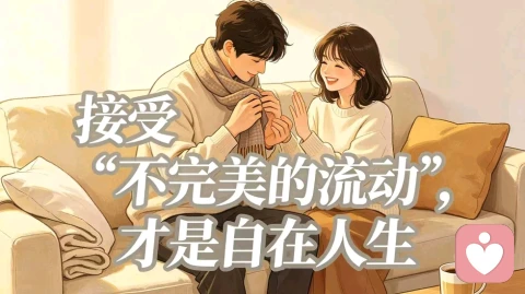 接受 “不完美的流动”，才是自在人生