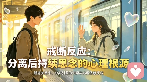 戒断反应：分离后持续思念的心理根源