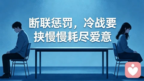 断联惩罚，冷战要挟慢慢耗尽爱意