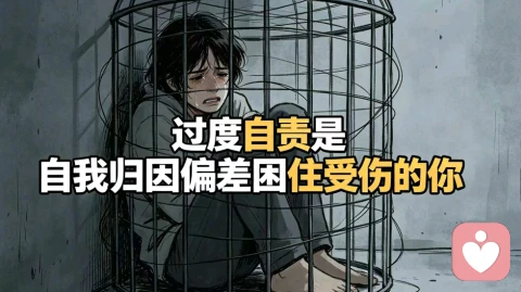 过度自责是自我归因偏差困住受伤的你