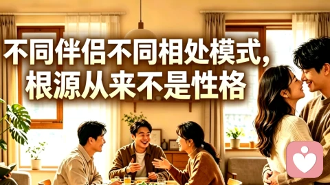 不同伴侣不同相处模式，根源从来不是性格