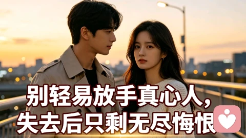 别轻易放手真心人，失去后只剩无尽悔恨