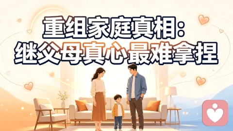 重组家庭真相:继父母真心最难拿捏