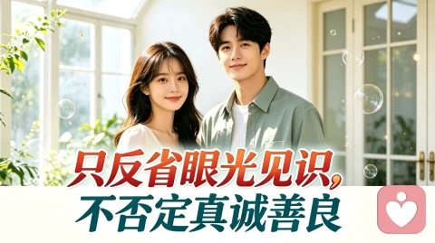 只反省眼光见识，不否定真诚善良