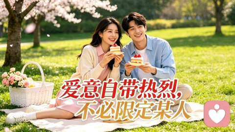 爱意自带热烈，不必限定某人