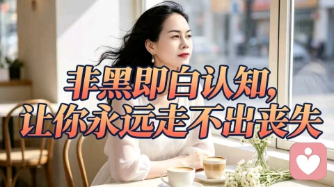 非黑即白认知,让你永远走不出丧失