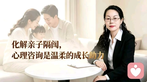 化解亲子隔阂,心理咨询是温柔的成长助力